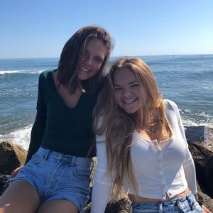 PacSun Button Up White Top